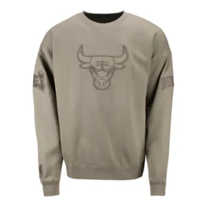 Chicago Bulls Pro Standard Neutral Crewneck Sweatshirt