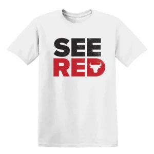 Chicago Bulls 'See Red' Spine Hit T-Shirt